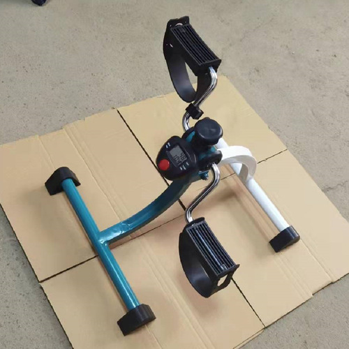 Mini Simple Pedal Bike Elderly Stepping Machine Home Leg Trainer Office Beauty Leg Machine Mini Fitness Bike