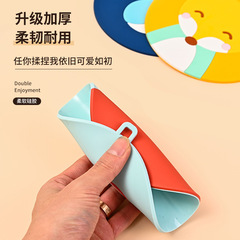 Insulated thickened high-temperature resistant bowl mat silicone pot pad plate anti-slip pad dining table mat cup mat cartoon dining mat wholesale