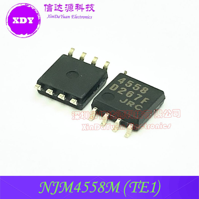 Njm4558M(Te1) Njm4558M Silk Screen 4558 Sop-8 Operational Amplifier Brand New Original