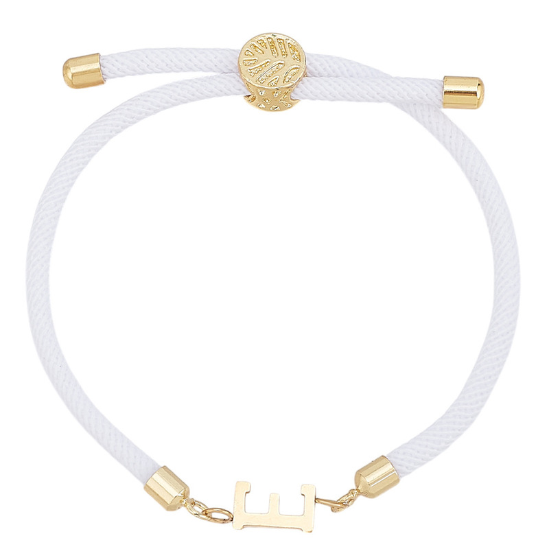 Versatile Minimalist Bracelet Collection, Adjustable Slider Letter Bracelets, Niche Jewelry, Exquisite Portable Accessories