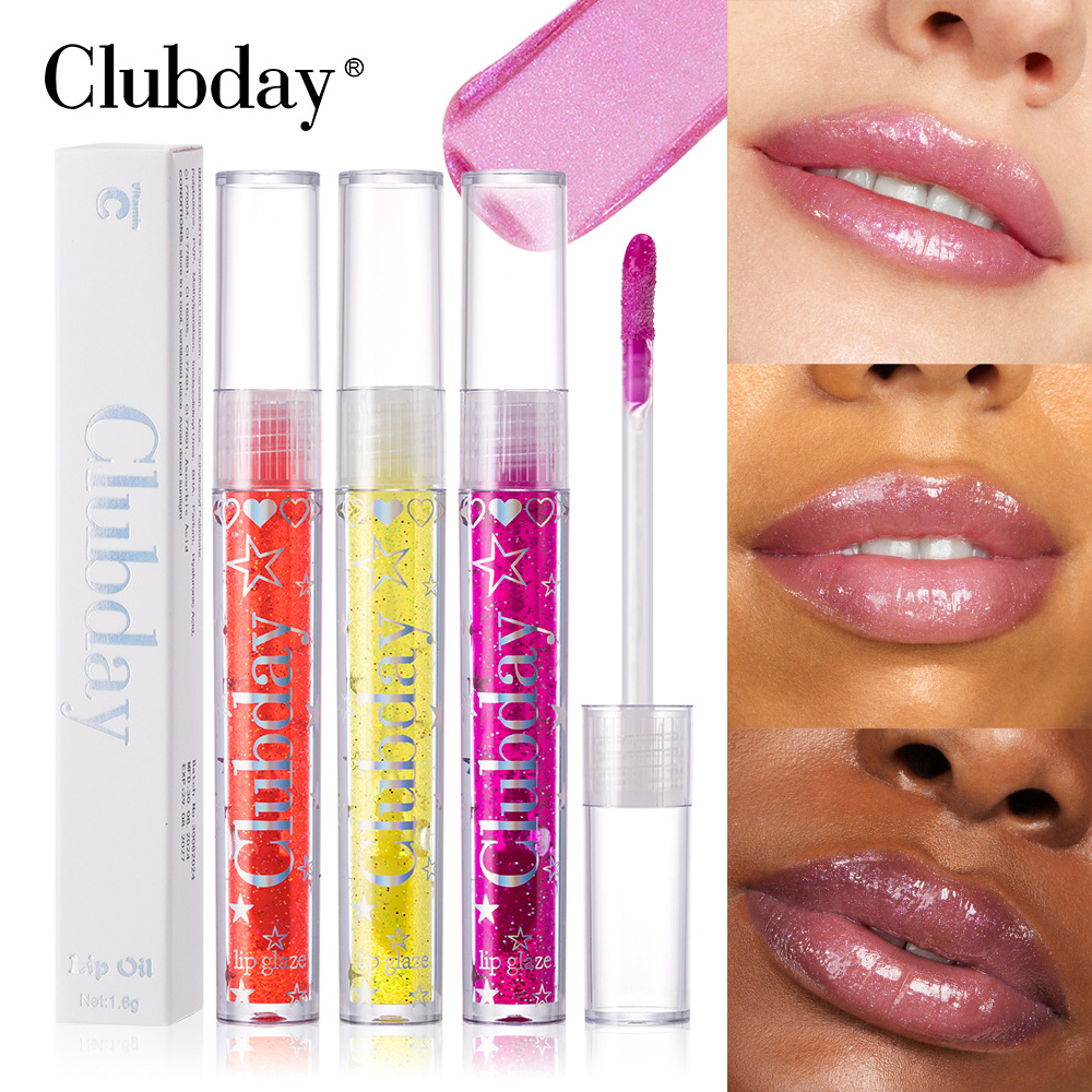 17g Weight Lip Gloss Type Of Cosmetics Liquid Material Multicolor Pattern Casual, Elegant, Glam Style Casual Elegant Glam Multicolor Liquid Lip Gloss 12