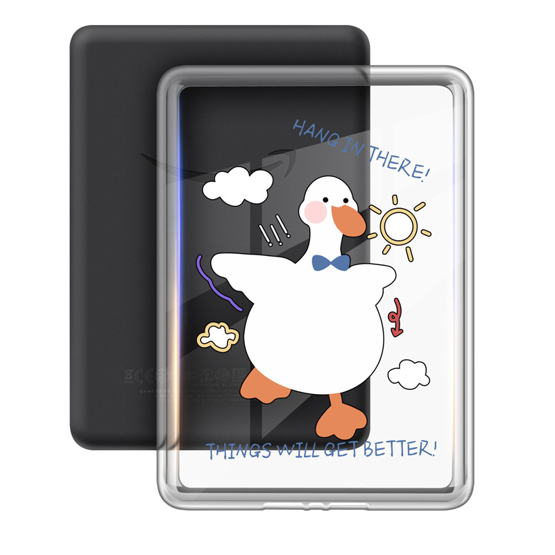 Aplicable en stock para 2024 Kindle Paperwhite6543 acrílico transparente caja protectora pintada caja única