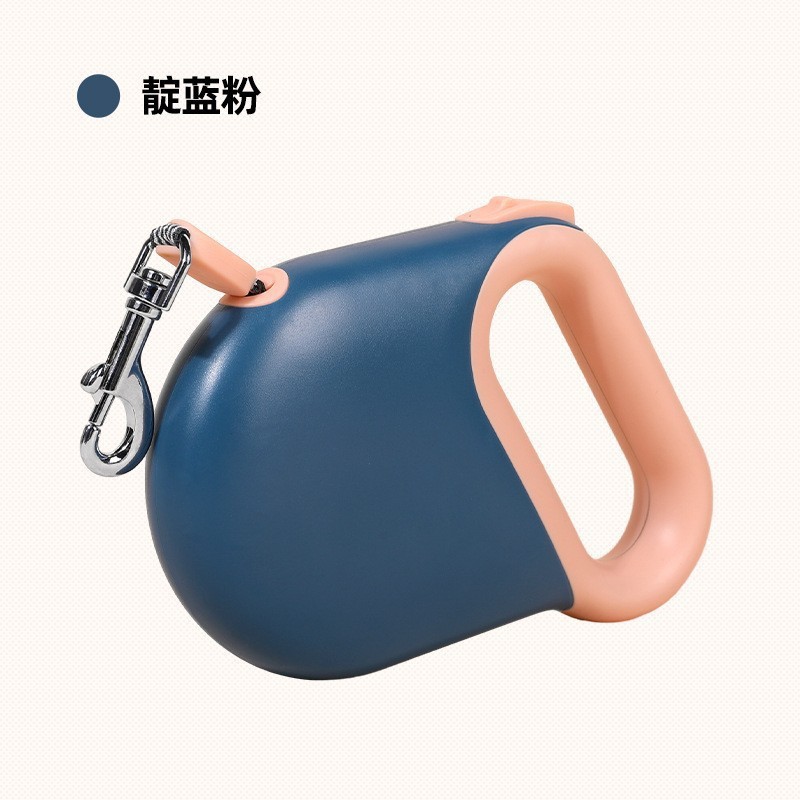 Cuerda de tracción retráctil automática explosiva de Amazon, correa para perros, cuerda para pasear al aire libre, cadena para perros, suministros para mascotas al por mayor