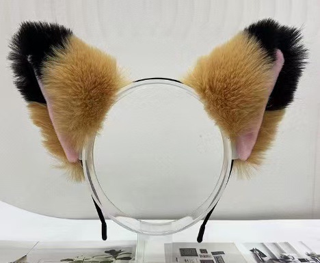 Diadema de orejas de gato con campana, cosplay y accesorios festivos