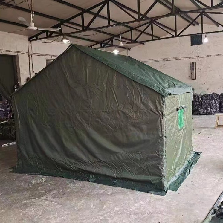 户外野外 施工工地工程帐篷野营救灾  加厚保暖防雨帆布民用养棉