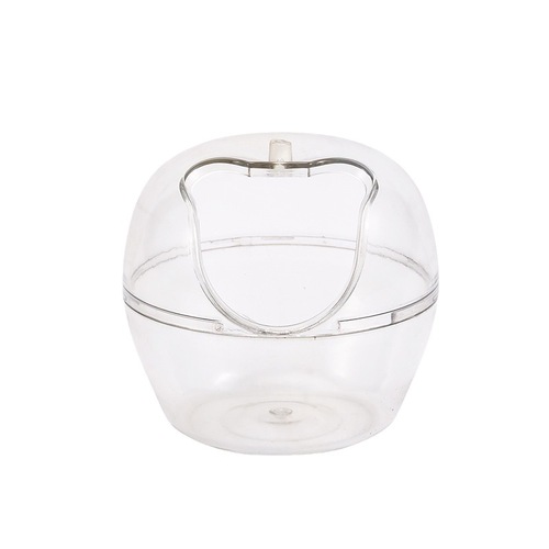 Hamster bathroom toilet fully transparent bath basin golden bear special anti-splash bath supplies bath sand urine basin