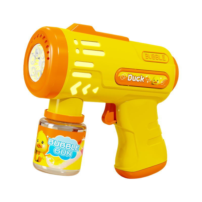 Explosiones transfronterizas automáticas de ametralladoras de burbujas de luz eléctrica, popularidad en línea, niños del 1 de junio, mercado nocturno al por mayor