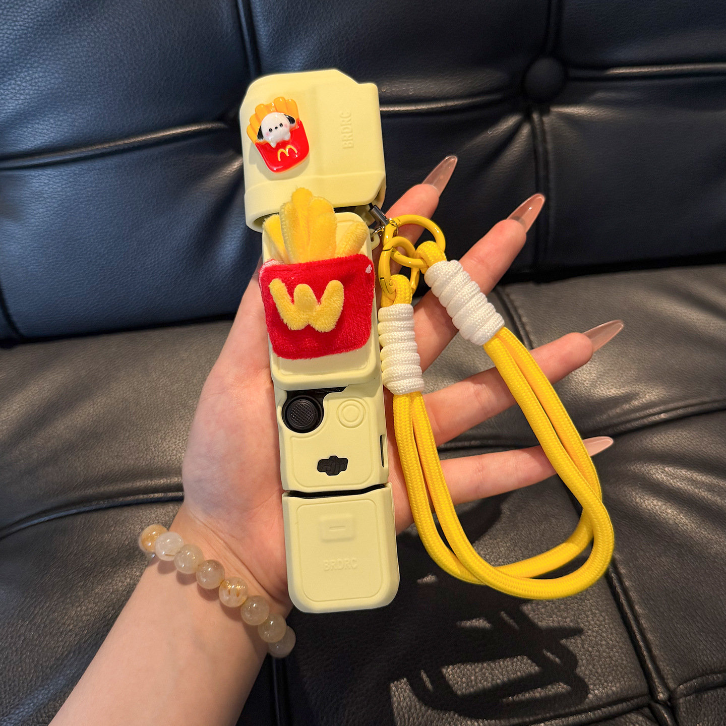 适用于大疆Pocket3保护壳相机套带挂绳手高级硅胶收纳散热 摔防水