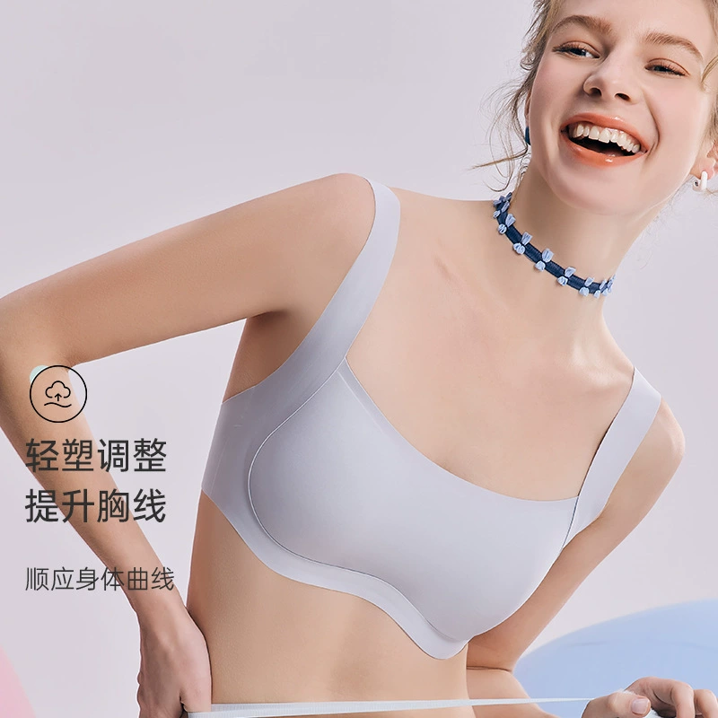 Straps, summer tube top, thin push up bra