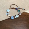46# Bracelet-Coffee-Blue
