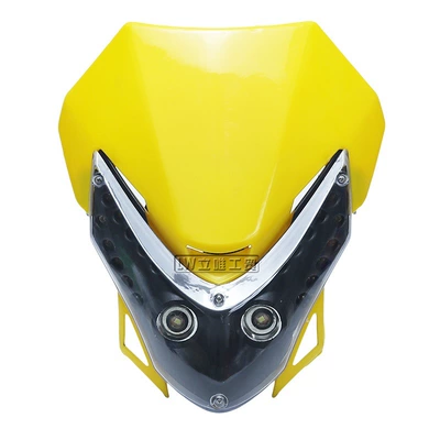 Motorcycle headlights, headlights Flying Eagle Apollo Little - led-headlights-yellow