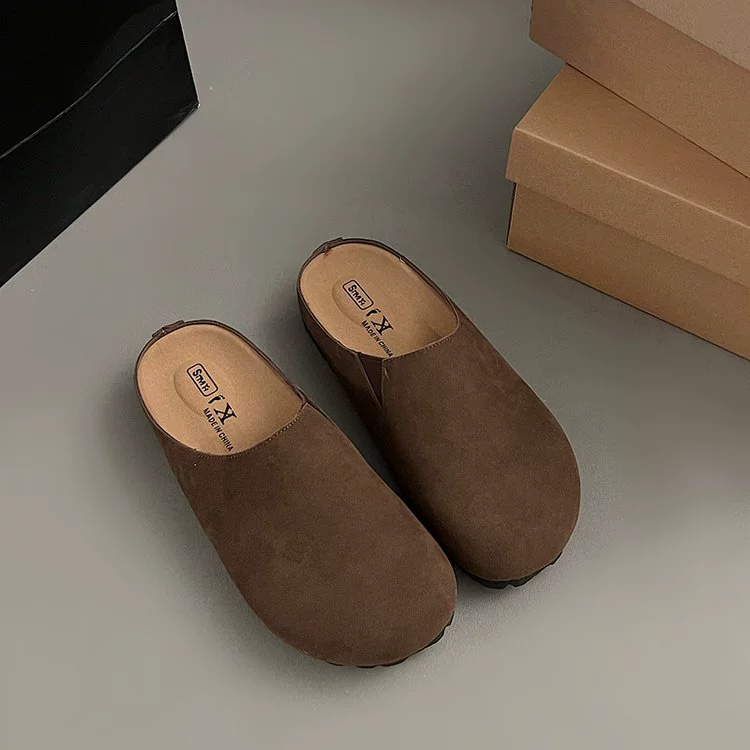 Retro slippers, Spring/Fall 2025 model, soft sole