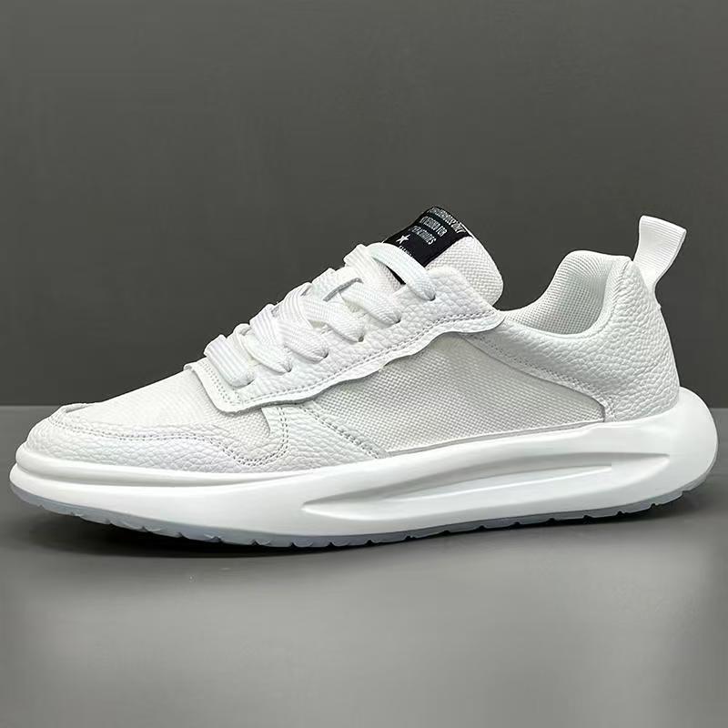 Men's Shoes Summer New Dad Shoes Mesh Breathable Low-Top Sports Casual Sneakers Versatile Soft Sole Trendy Shoes White Shoes