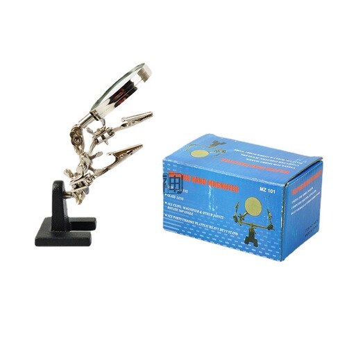 Tank figure Gundam military model model production pen painting transformation coloring tool magnifying glass vise vertical workbench