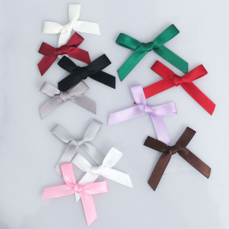0.6cm polyester ribbon with hand-tied bow, colorful woven ribbon for lingerie decoration DIY fashion accessories, candy box accessories