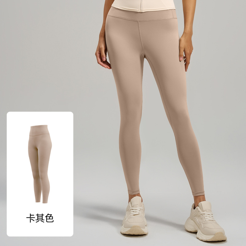 Juyitang スポーツフィットネスパンツ ピーチパンツ ランニング ヒップアップ ハイウエスト スリム ストレッチ タイト ヨガパンツ 女性用|undefined