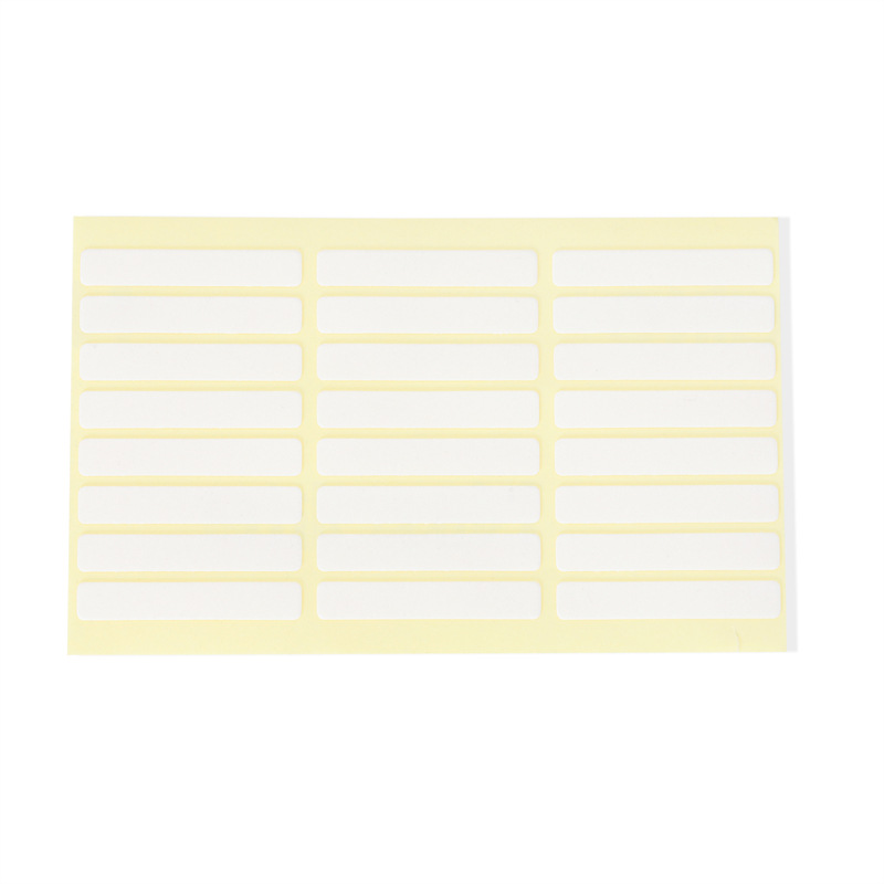 Nuevas herramientas de uñas Película blanca Corte libre de doble cara adhesiva Hoja de uñas Tablero de visualización cinta de cristal transparente sin costuras fácil de rasgar