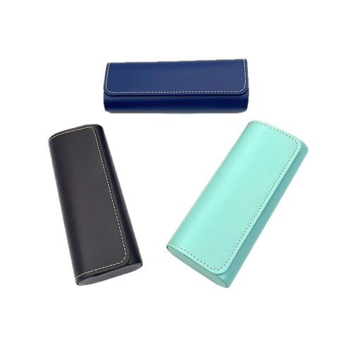 Leather-lined, Handcrafted Eyeglass Case – Durable Storage Box for Glasses & Sunglasses, Suitable for Both Men and Women Students