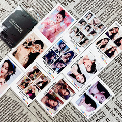 Lilo Ribo's single-person high-quality star fan photo souvenir LOMO card postcard