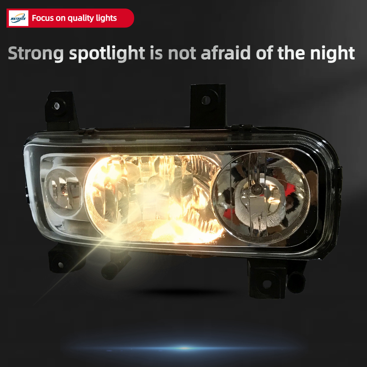 ATEGO Truck Headlight Assembly para Mercedes Benz Heavy Truck Light 9738200661/9738200561