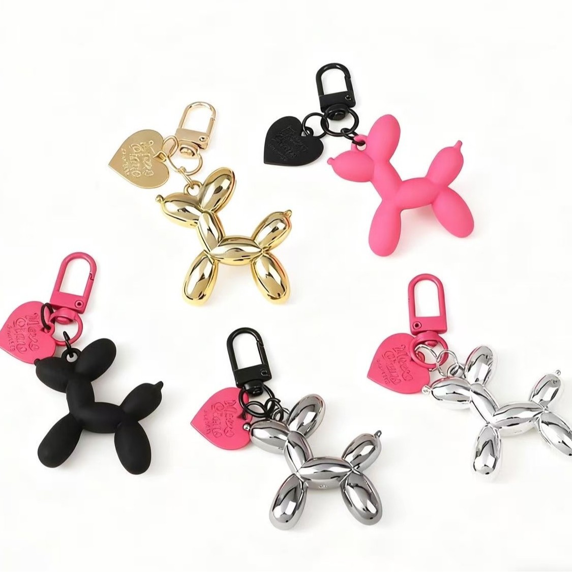 inswind colgante dopamina rosa llavero collar colgante colgante de globo de mano de alta calidad colgante de perro cadena de teléfono móvil