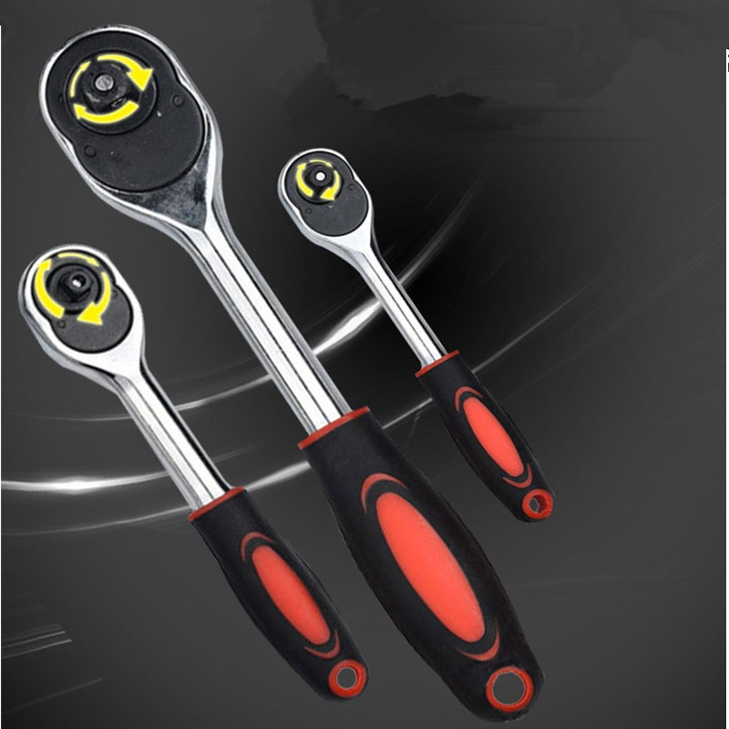 1/2 3/8 1/4自动快脱棘轮快速扳手大飞中飞小飞省力扳手24齿