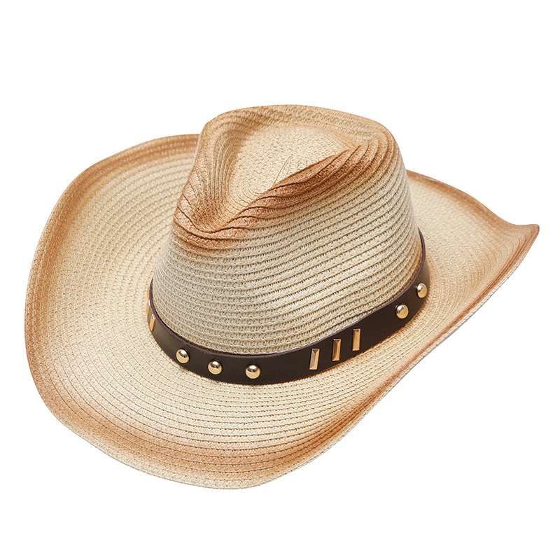 Vintage stråhatt fedora för män och kvinnor sommar solhatt_voghion.com