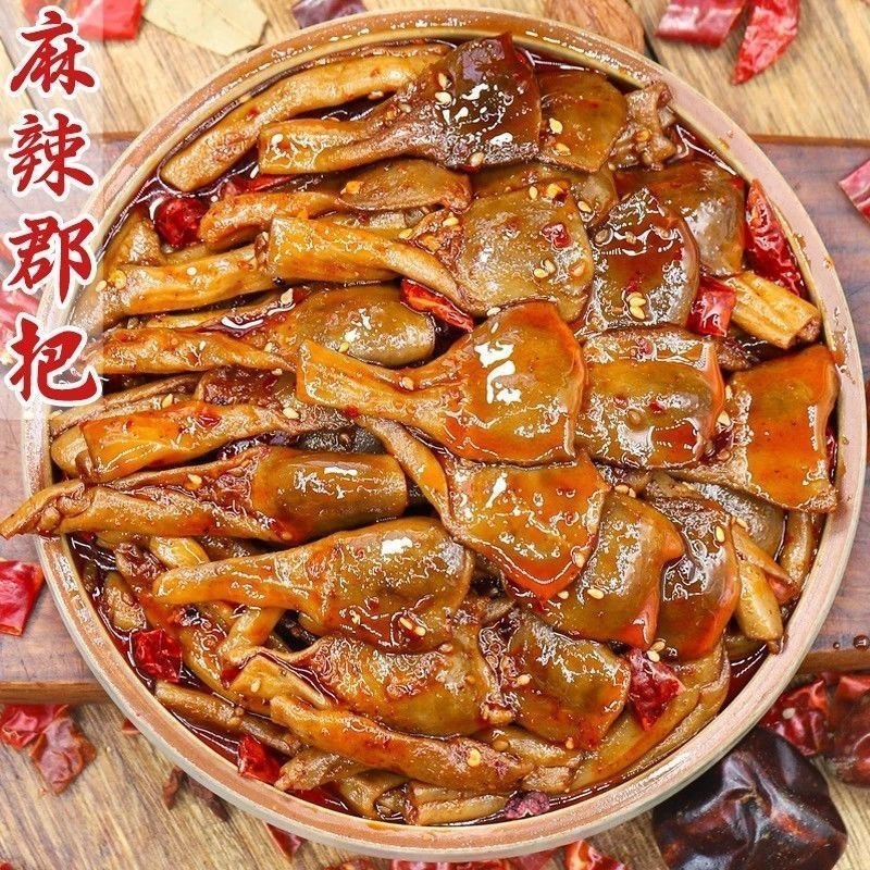 湖南名物スパイシーアヒルクリスピーソーセージグルメ調理済み煮込みスナックアヒルソーセージヘッド極辛袋入りすぐに食べられるスナック|undefined