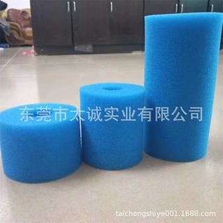 加工生产水族空气过滤海绵活性炭网状绵冰箱除味光触媒海绵垫