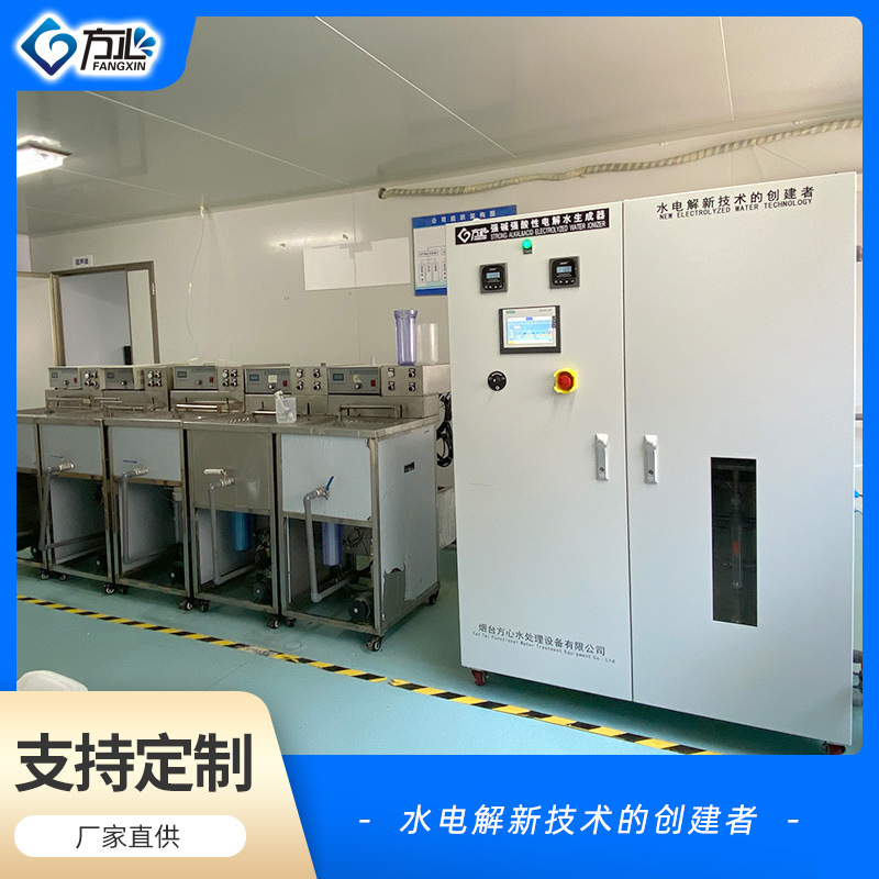 强碱水加电水设备镜片清洗全自动大型强碱性电解离子水设备