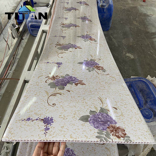 Placa de refuerzo de techo integrada, a prueba de humedad, decoración de interiores, fábrica de techo, placa de refuerzo de plástico de PVC impermeable al por mayor