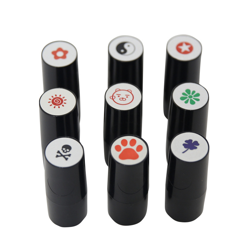 Suministro directo de fábrica de golf sello rápido de plástico sello fotosensible patrón fijo de secado rápido a prueba de agua transfronteriza