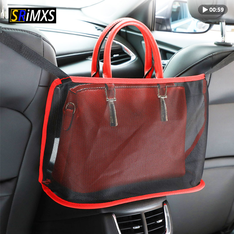 Amazon automobile chair Storage Netbag Car Zhiwu Dai Improvement Stop automobile Netbag Storage bag