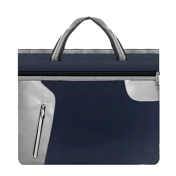 Handbag Wholesale Official Document Conference Business Bag Thickened Waterproof Briefcase Computer Bag Large Capacity Durable Portable