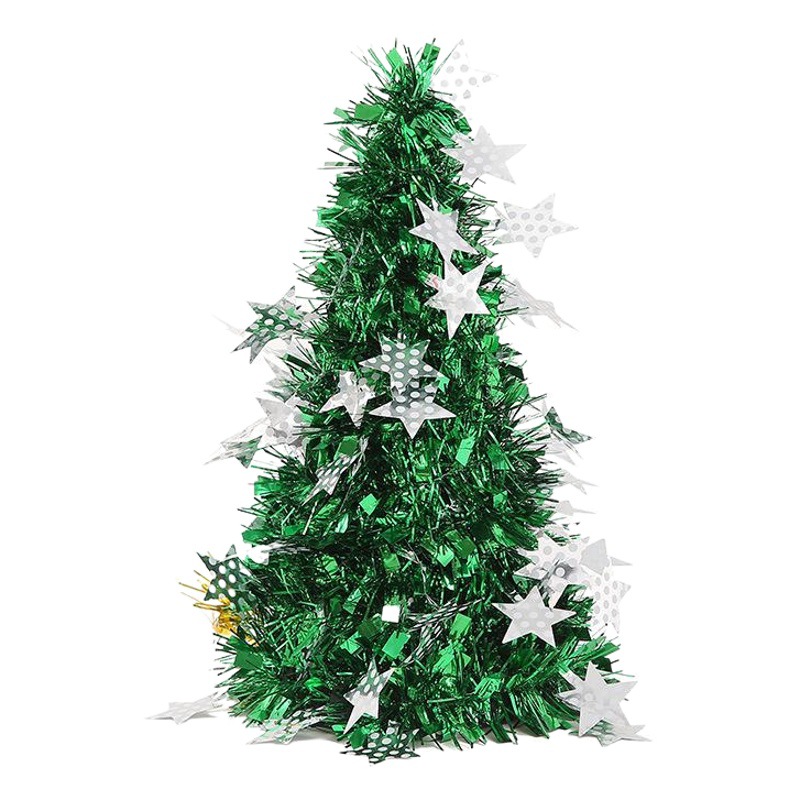 Mini escritorio creativo árbol de Navidad tira de lana árbol de Navidad Hotel centro comercial decoración de Navidad suministros ventas directas de la fábrica