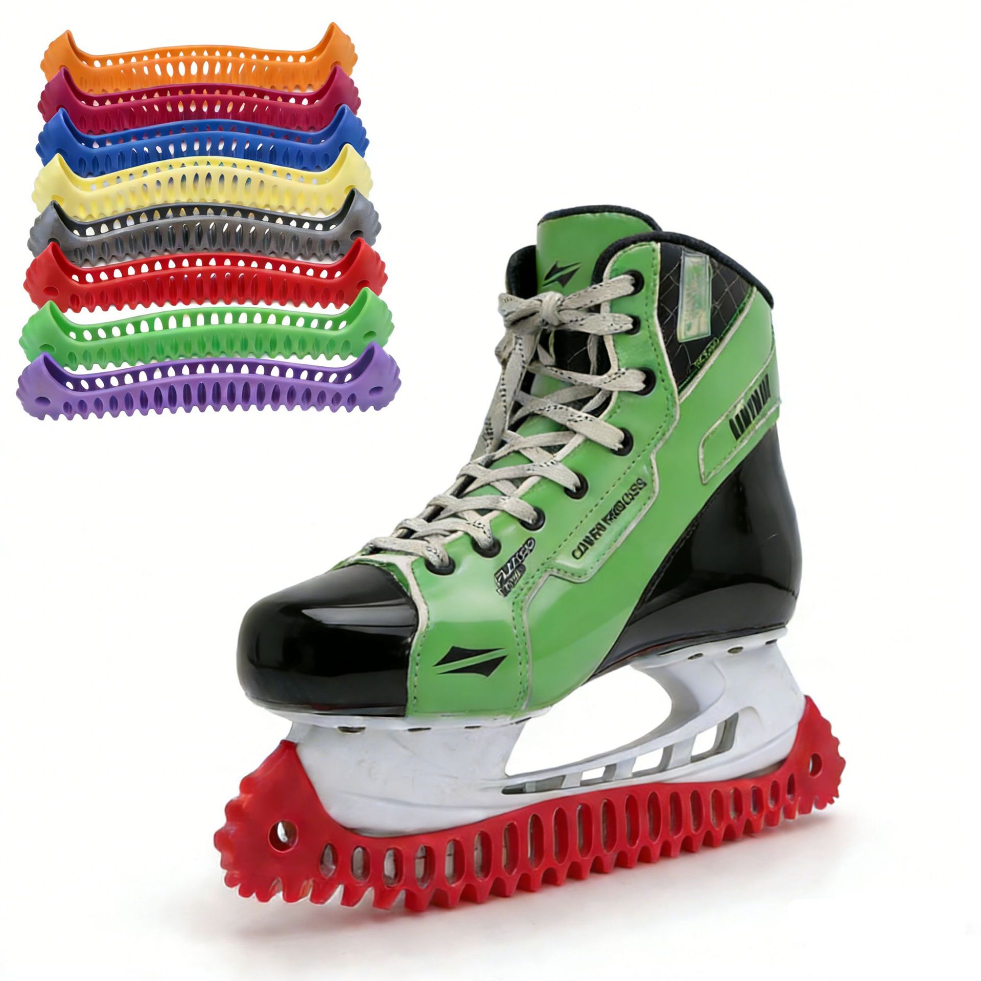 Tpe Elastic Stretchable Skate Cover for Kidsren and Adults Figure Skating Shoe Blade Protective Cover Skate Shoe Soft Knife Cover