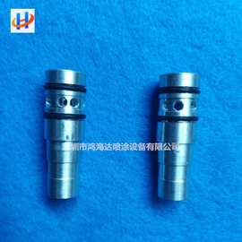 诺信粉泵接头文丘里套管喉管喷涂设备套管喷气管静电喷塑机配件