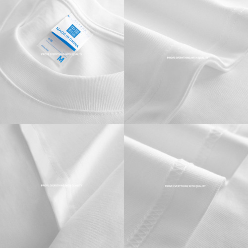 Summer brand pure cotton letter print short sleeve t-shirt for men unisex casual minimalist loose top base shirt for women