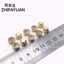 源头厂家花爪圆型手缝花篮爪钻圆形diy婚纱女装服装配饰1000粒/包