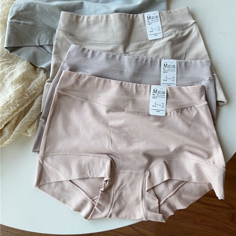 Foreign trade export day single Xinjiang long staple cotton ladies boxer underwear large size fat hip live supply a generation of hair