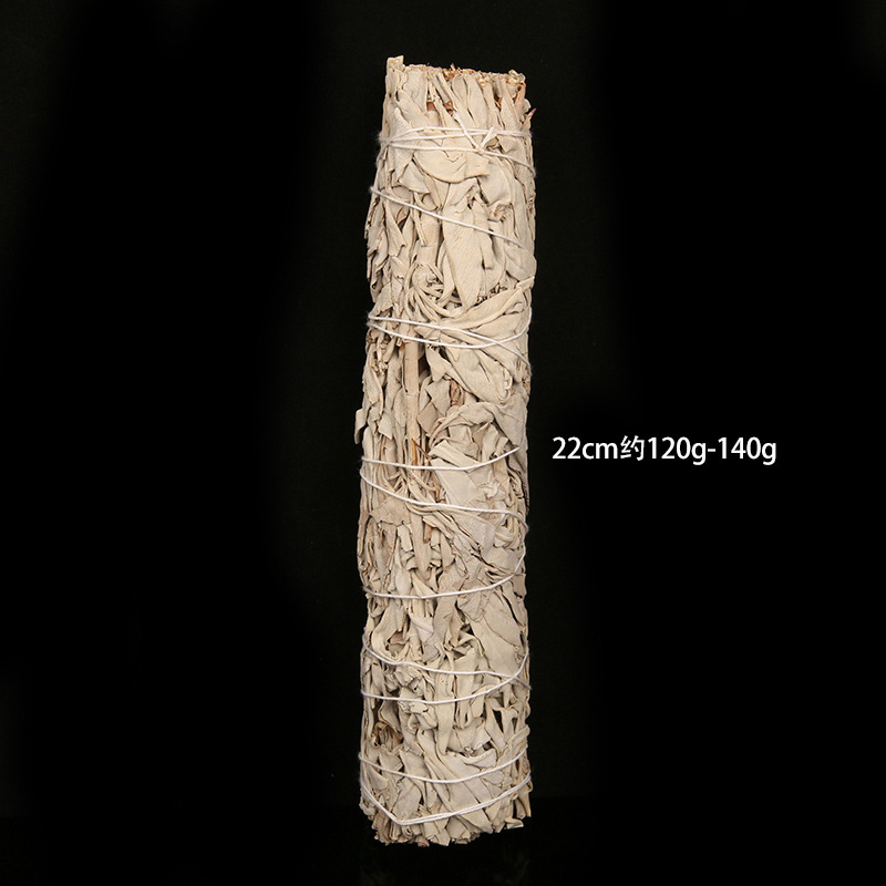 卸売りアメリカカリフォルニア州479インチ白鼠尾草雪松青鼠尾草アワビ殻香薫杖ホワイトセージ|undefined