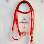 缰绳衔铁三件套鼻环马笼头马缰绳防水耐磨舒适马术用品现货批发