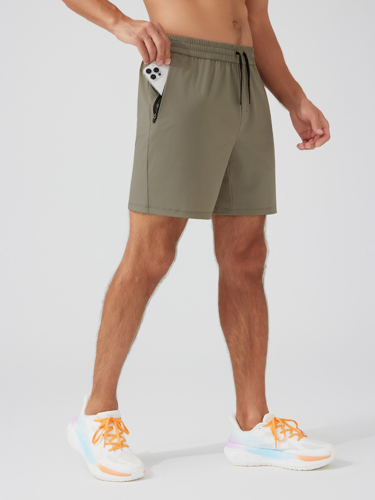 Pantalones cortos deportivos transfronterizos pantalones cortos masculinos de algodón y Nylon para correr en verano pantalones de cuatro puntos de fitness al aire libre pantalones cortos de maratón pantalones cortos especiales