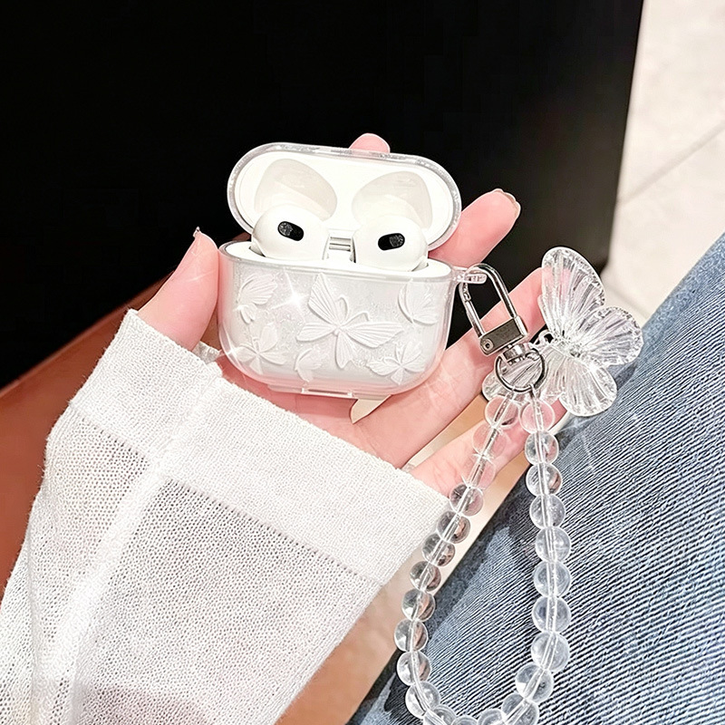 Funda Protectora para Audífonos Bluetooth AirPods Pro 1 2 3 Gen de TPU image 5