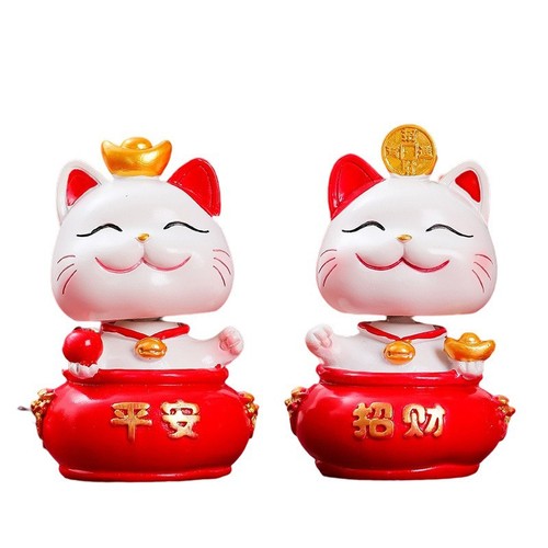 National style safe lucky cat home furnishings cartoon lucky entrance desk housewarming new home decoration gift delivery