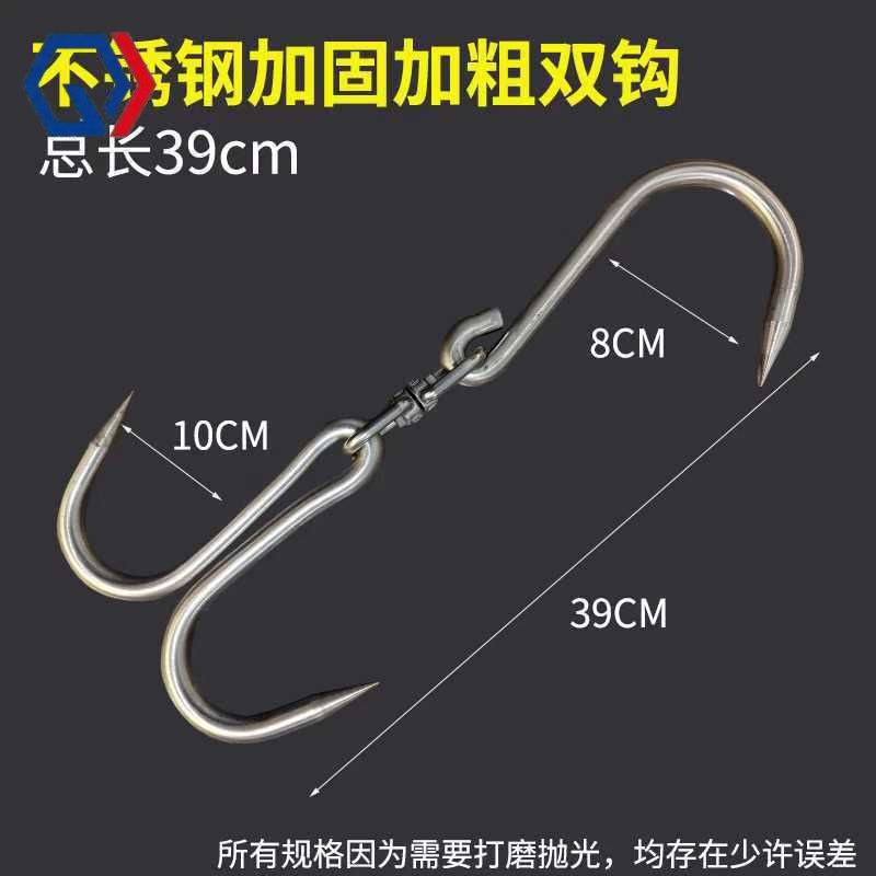 庆迪铁质手拉钩牛肉羊肉T型手拉钩子镀锌丁字猪肉挂钩批发 抬搬肉