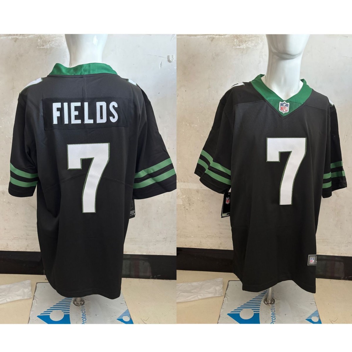 2026 NFL Short-Sleeve Jersey, Jets Team 2nd Generation Embroidered, In Stock, Cross-Border Trade