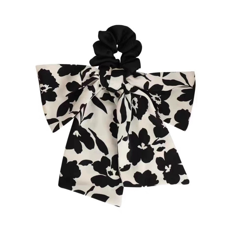 Elastico con fiocco per capelli donna stile girly per coda_voghion.com