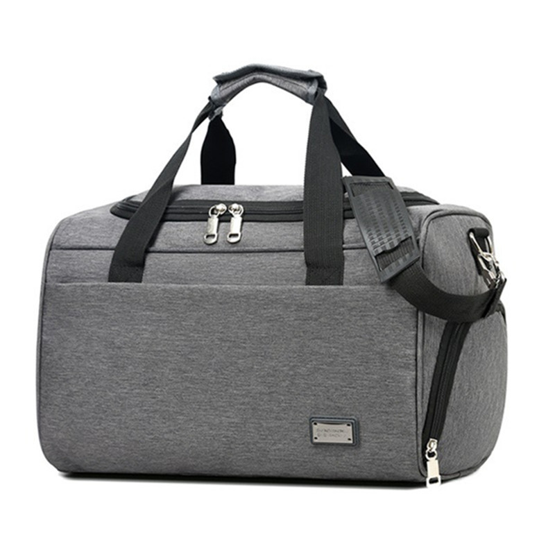 New short-distance travel travel bags, men's boarding bags, large capacity shoe positions, wet and dry separation sports and fitness bags, women's