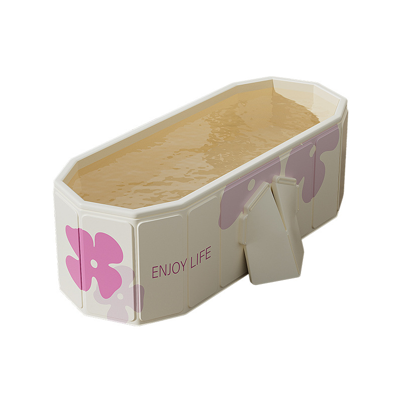 1.5 meters white cloud soft plate folding bathtub - ordinary style